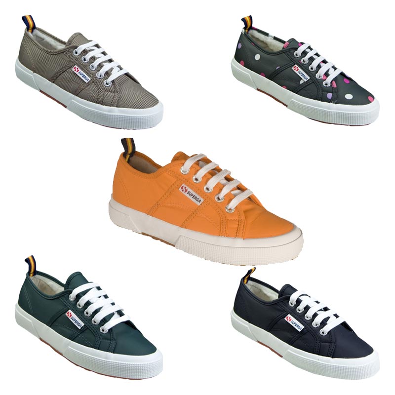 Scarpe Sneakers tessuto tecnico 2750 Superga KWay uomo donna diversi
