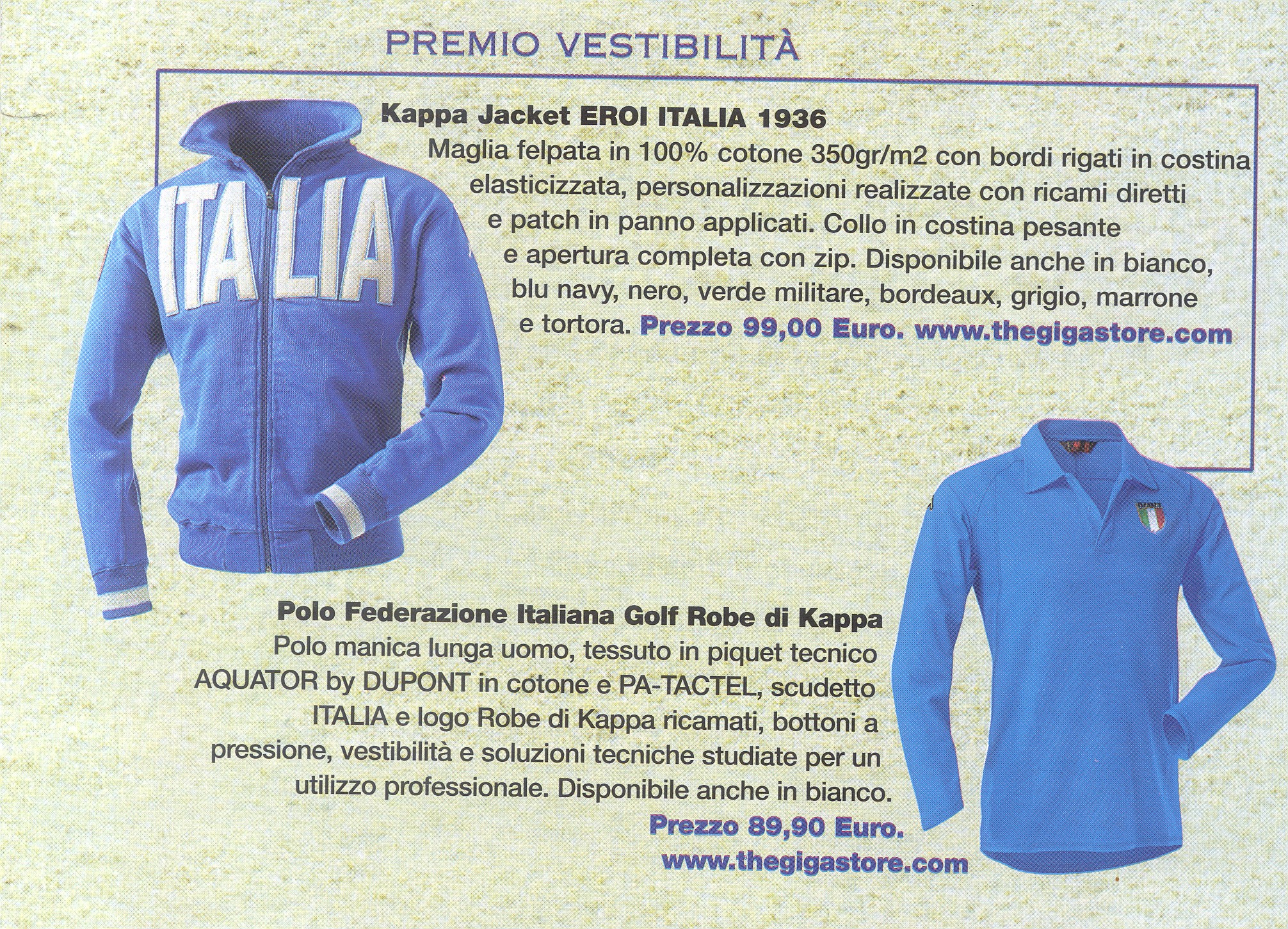 Magliette italia robe di kappa sales