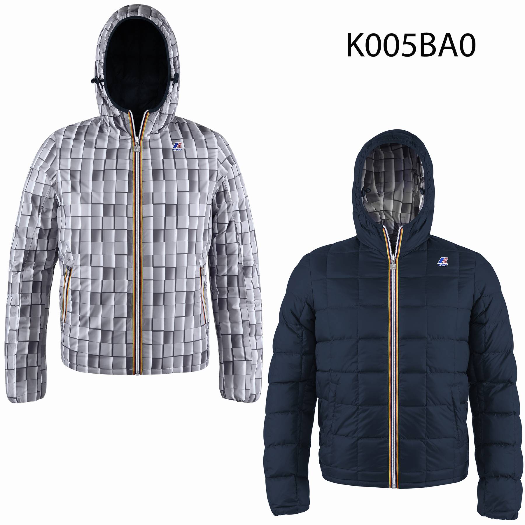 K way remix claudette parka online