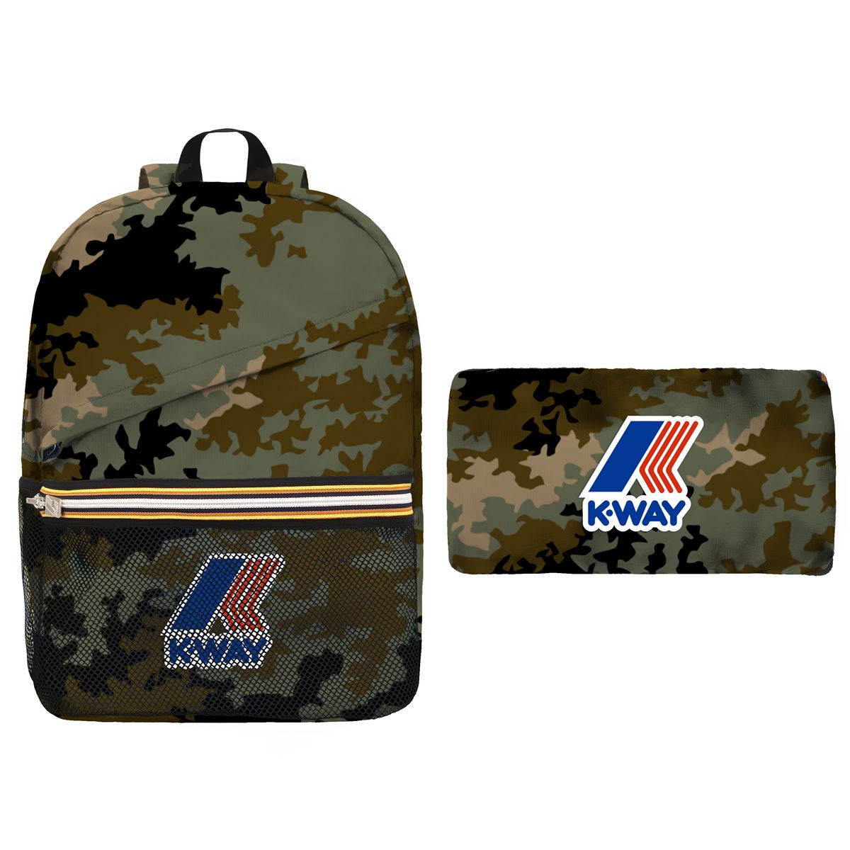Zaino k way camouflage on sale