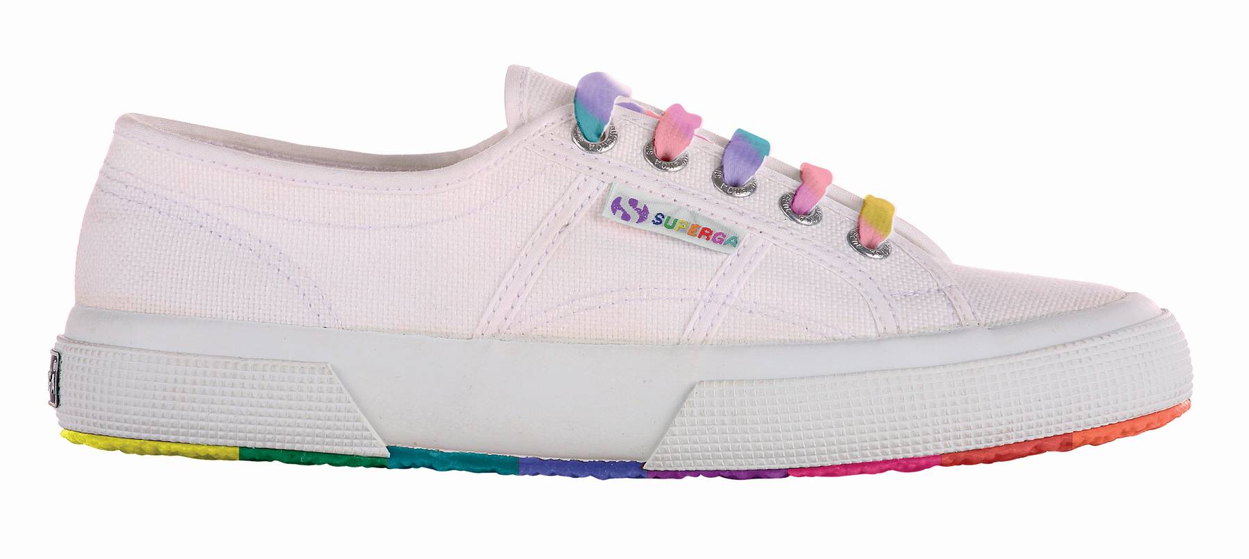 superga platform arcobaleno