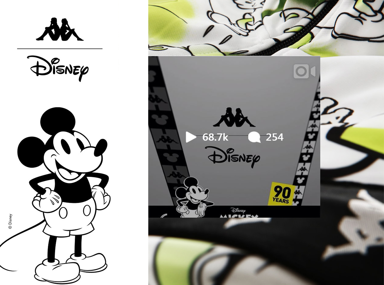 felpa kappa x topolino