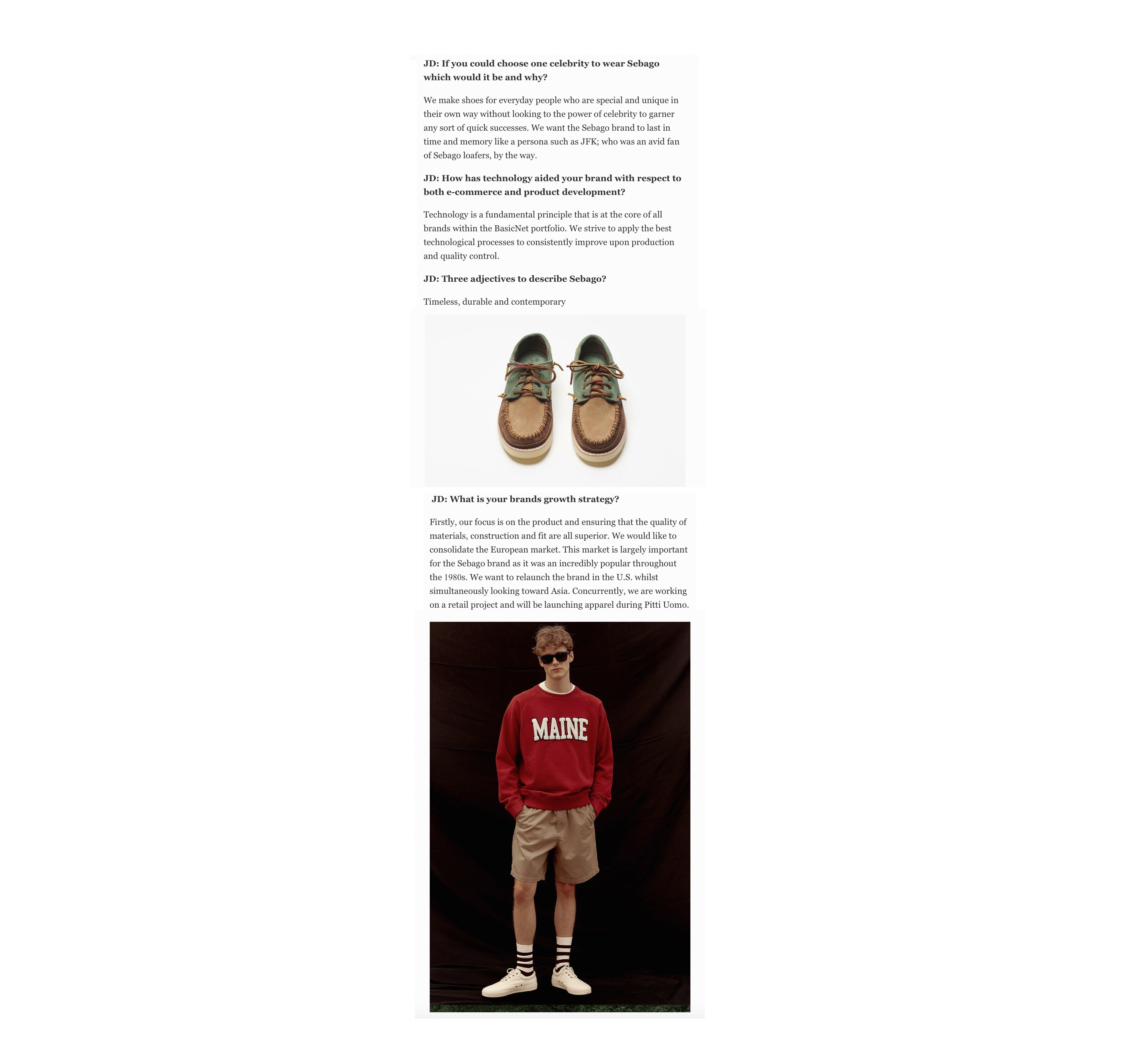 basicnet sebago