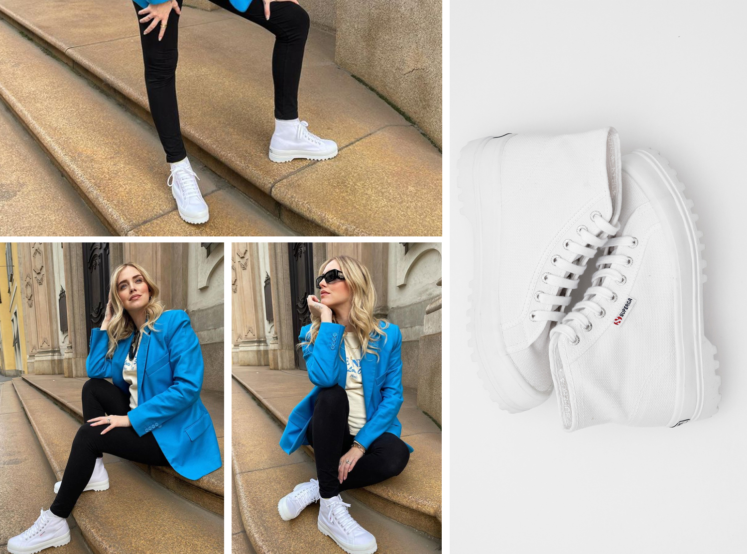 Chiara ferragni superga 2025